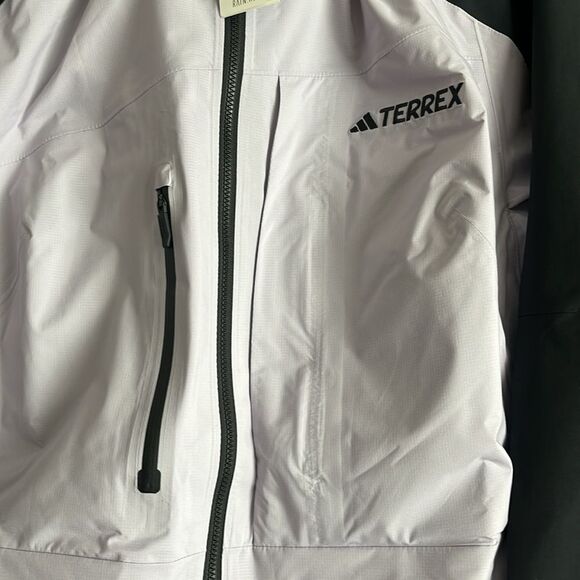 NWT Women's Adidas TERREX Xploric Rain.Rdy Jacket XL - Picture 4 of 11